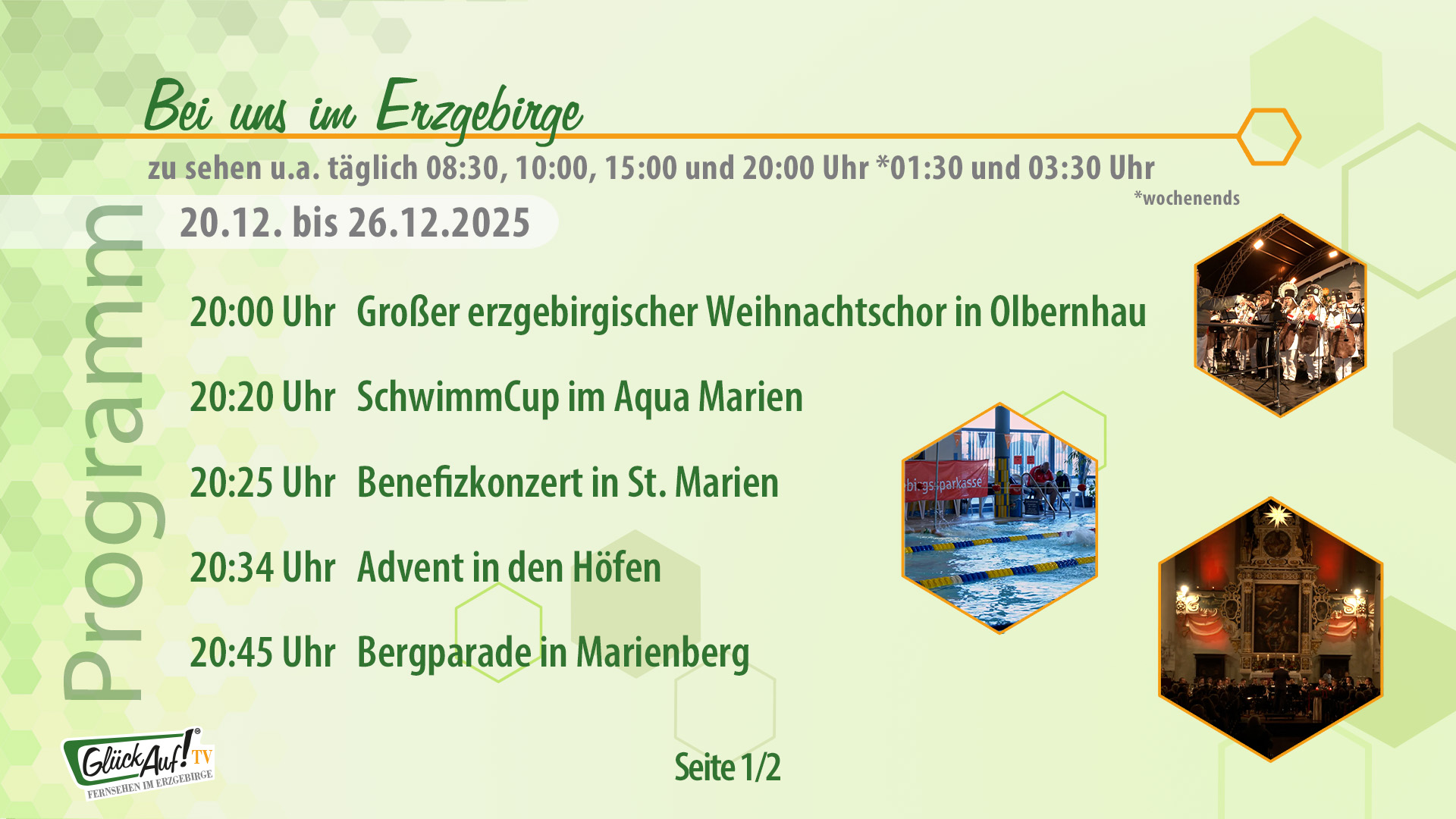 Bei uns im Erzgebirge für die Woche vom 20. bis 26.12.2025 Bei uns im Erzgebirge für die Woche vom 20. bis 26.12.2025