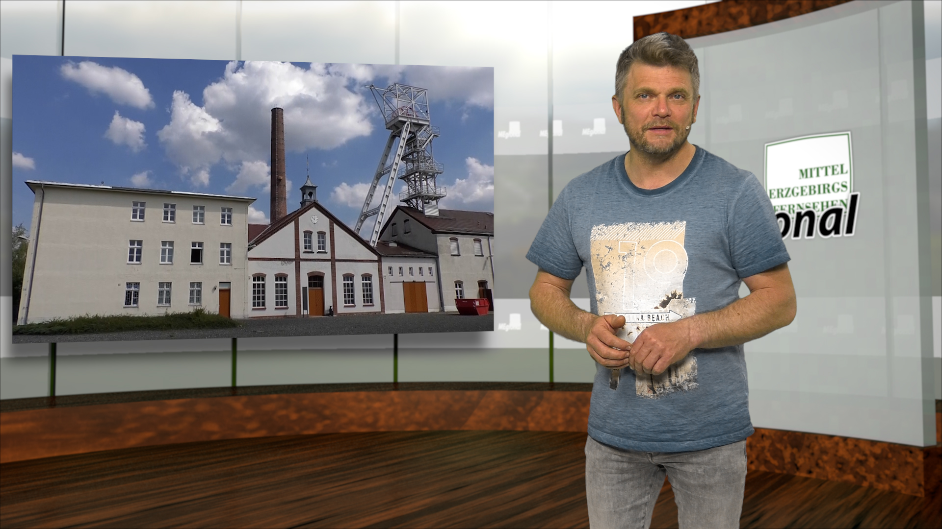 MEgional am 31. Mai 2021 mit unserem Moderator Tobias Körner und einem Beitrag über die Reiche Zeche Freiberg