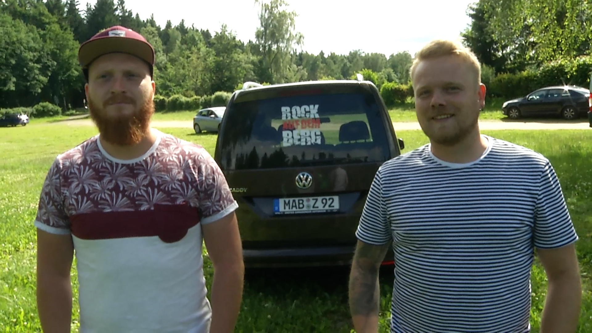 MEgional am 6. Juli 2021 mit einem Ausblick auf Rock auf dem Berg