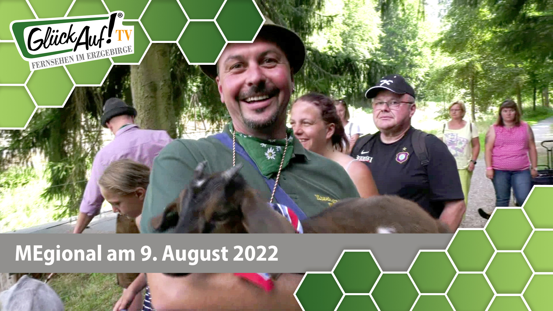 MEgional am 9. August 2022 - mit dem 20. Ziegentreffen in Steinbach