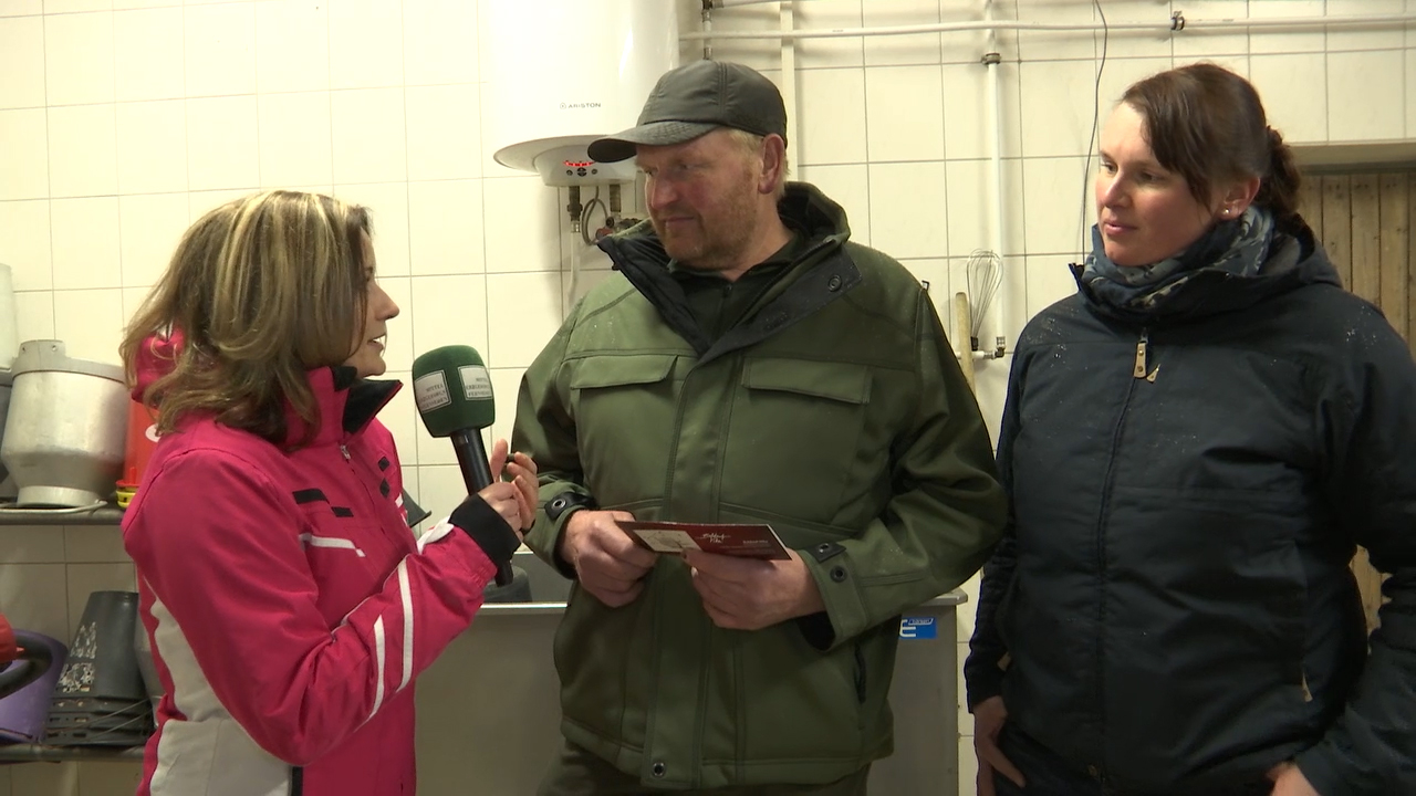 MEgional mit der Übergabe des Gewinnes an Familie Fritzsch MEgional mit der Übergabe des Gewinnes an Familie Fritzsch