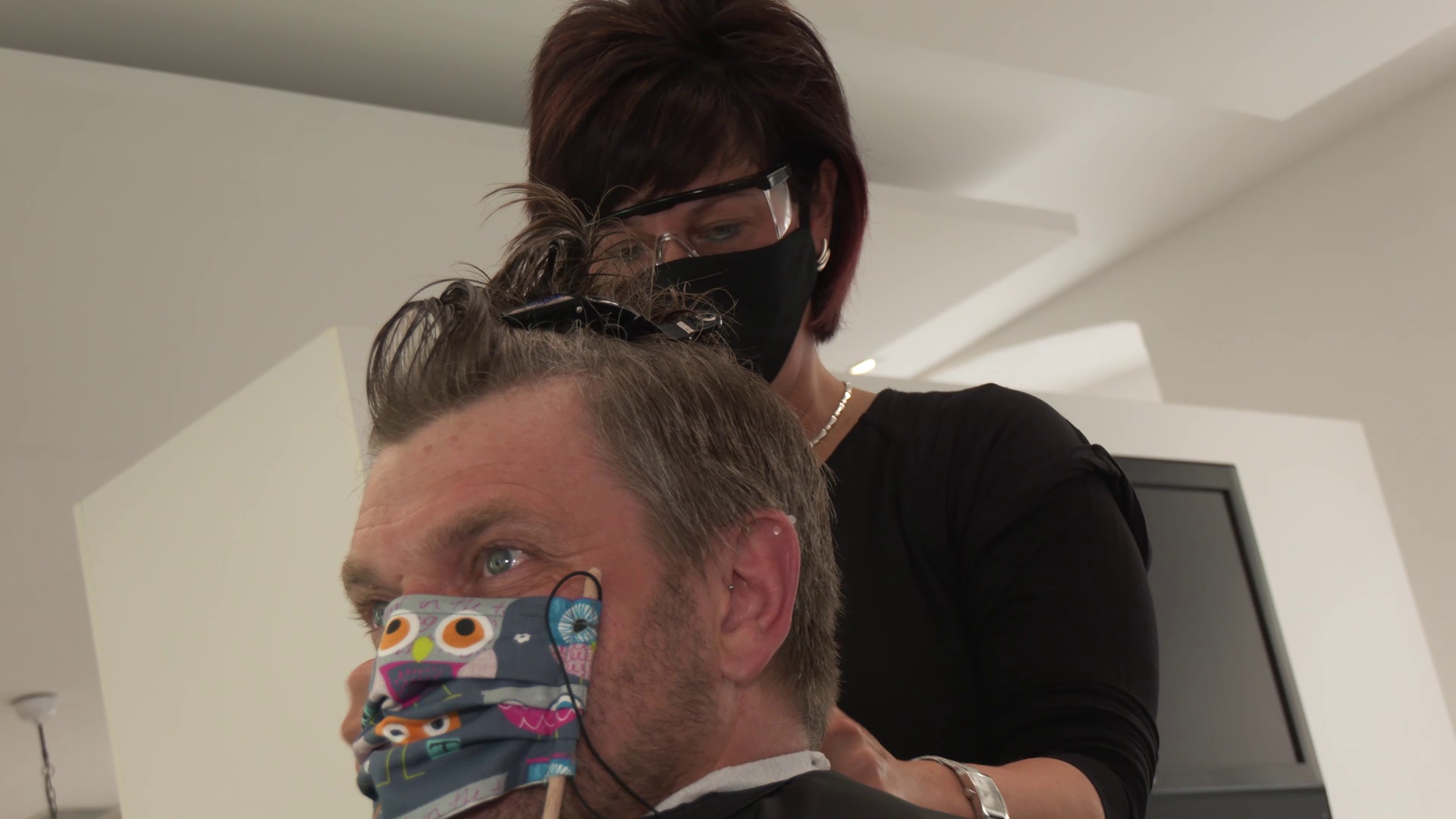 MEgional am 4. Mai mit Tobi beim Friseur