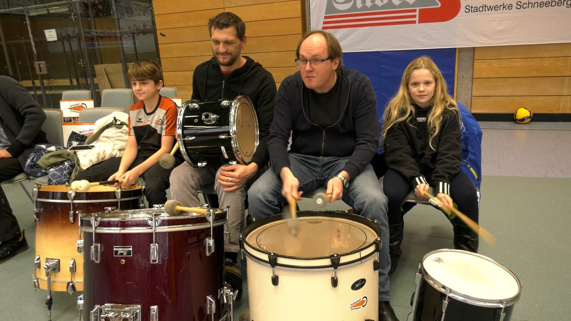 MEgional am 26. Januar 2022 mit den Zschopauer Volleyballern