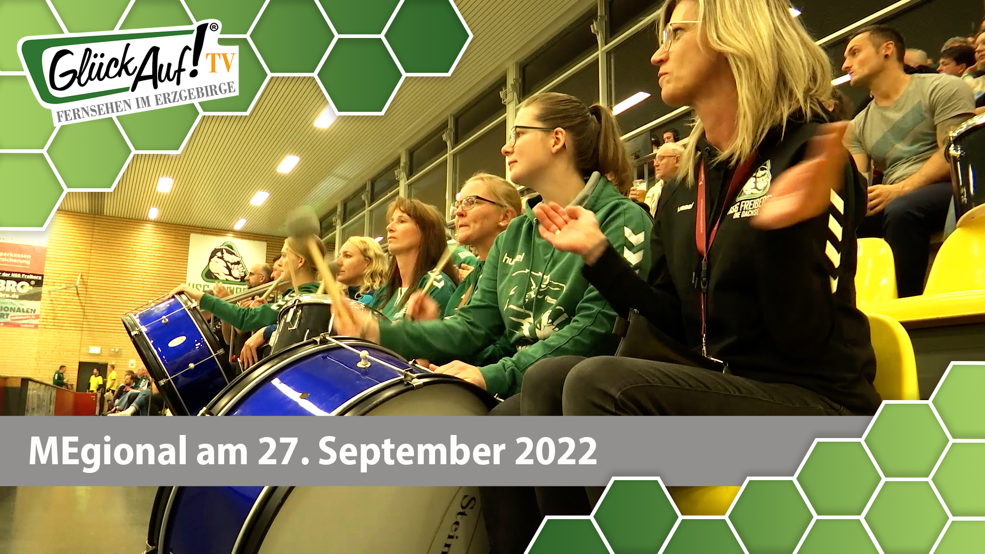 MEgional am 27. September 2022 - mit dem Heimsieg der Dachse in Freiberg