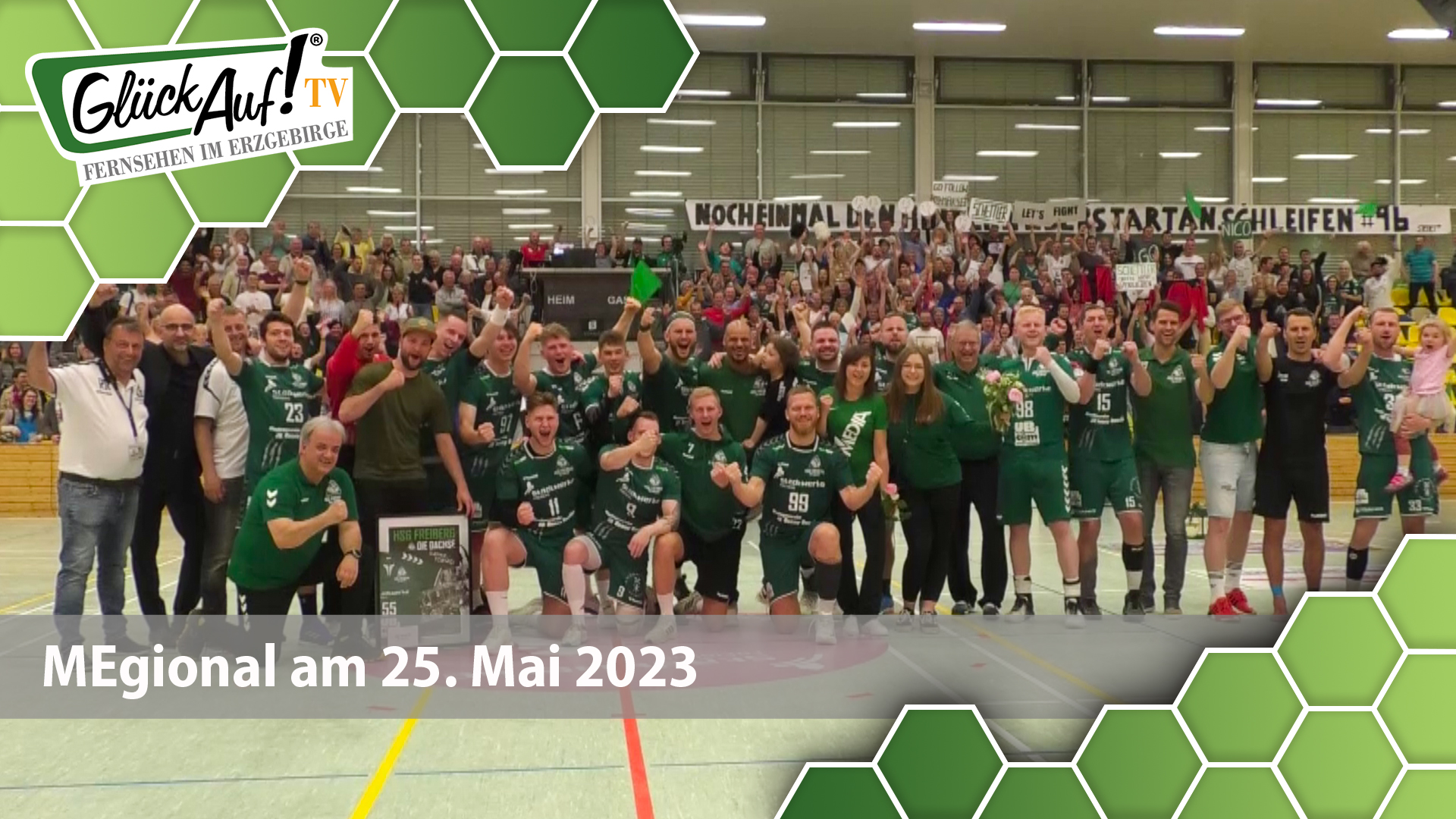 MEgional am 25. Mai 2023 u.a. mit dem Sieg der HSG Freiberg