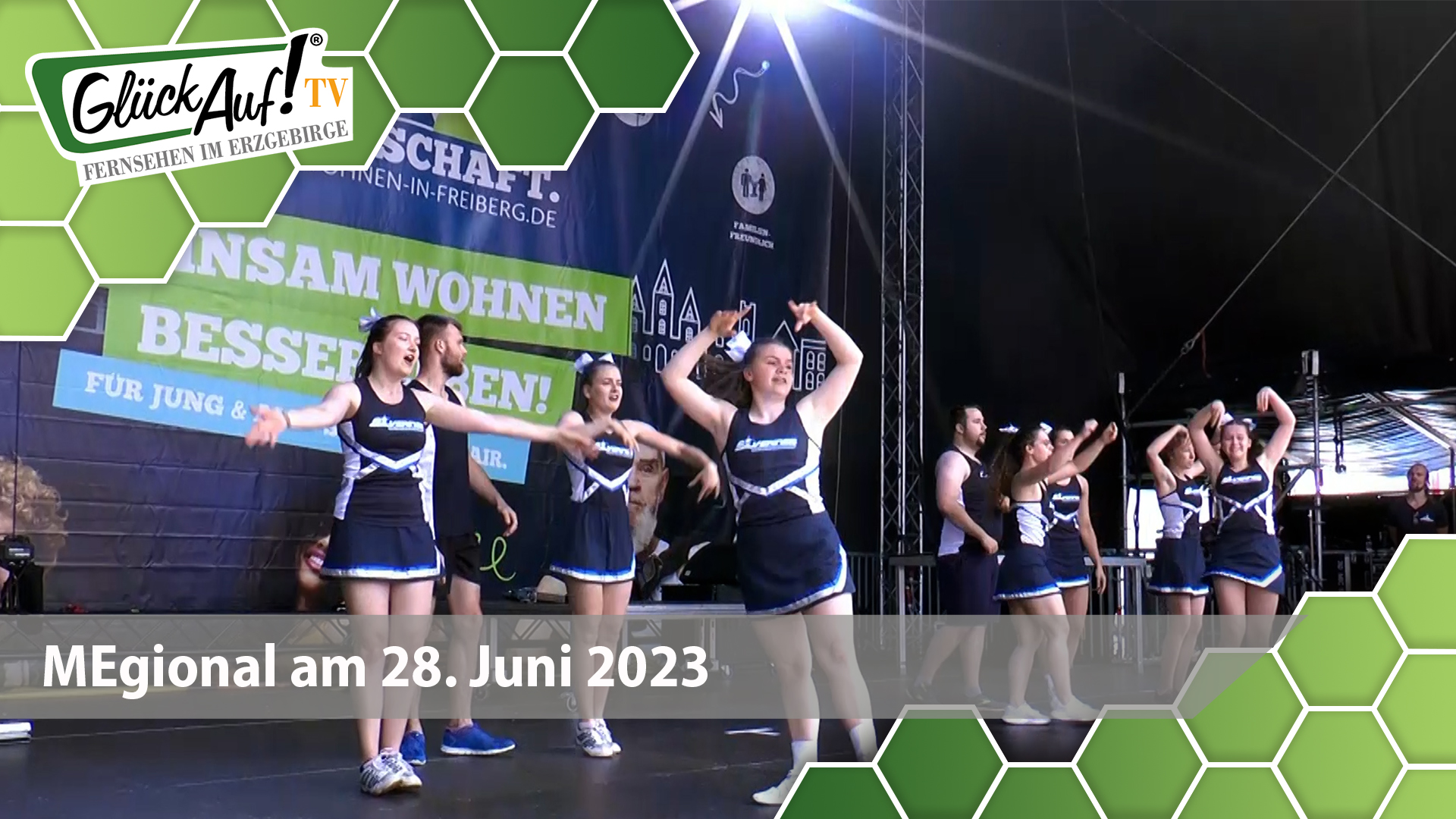 MEgional am 28. Juni 2023 u.a. mit dem 36. Bergstadtfest in Freiberg