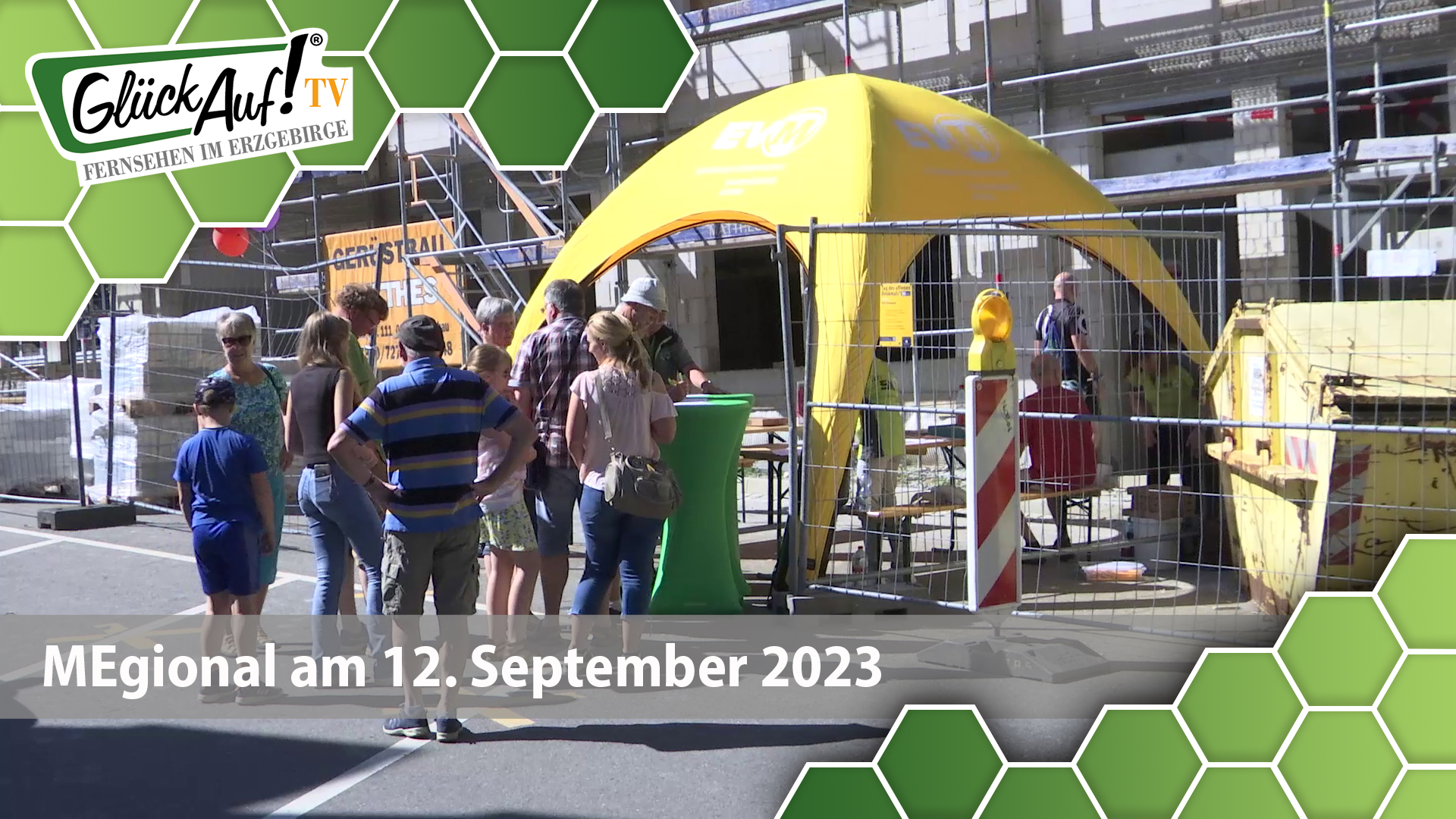 MEgional am 12. September 2023 mit dem Tag des offenen Denkmals in der Baldauf Fabrik Marienberg