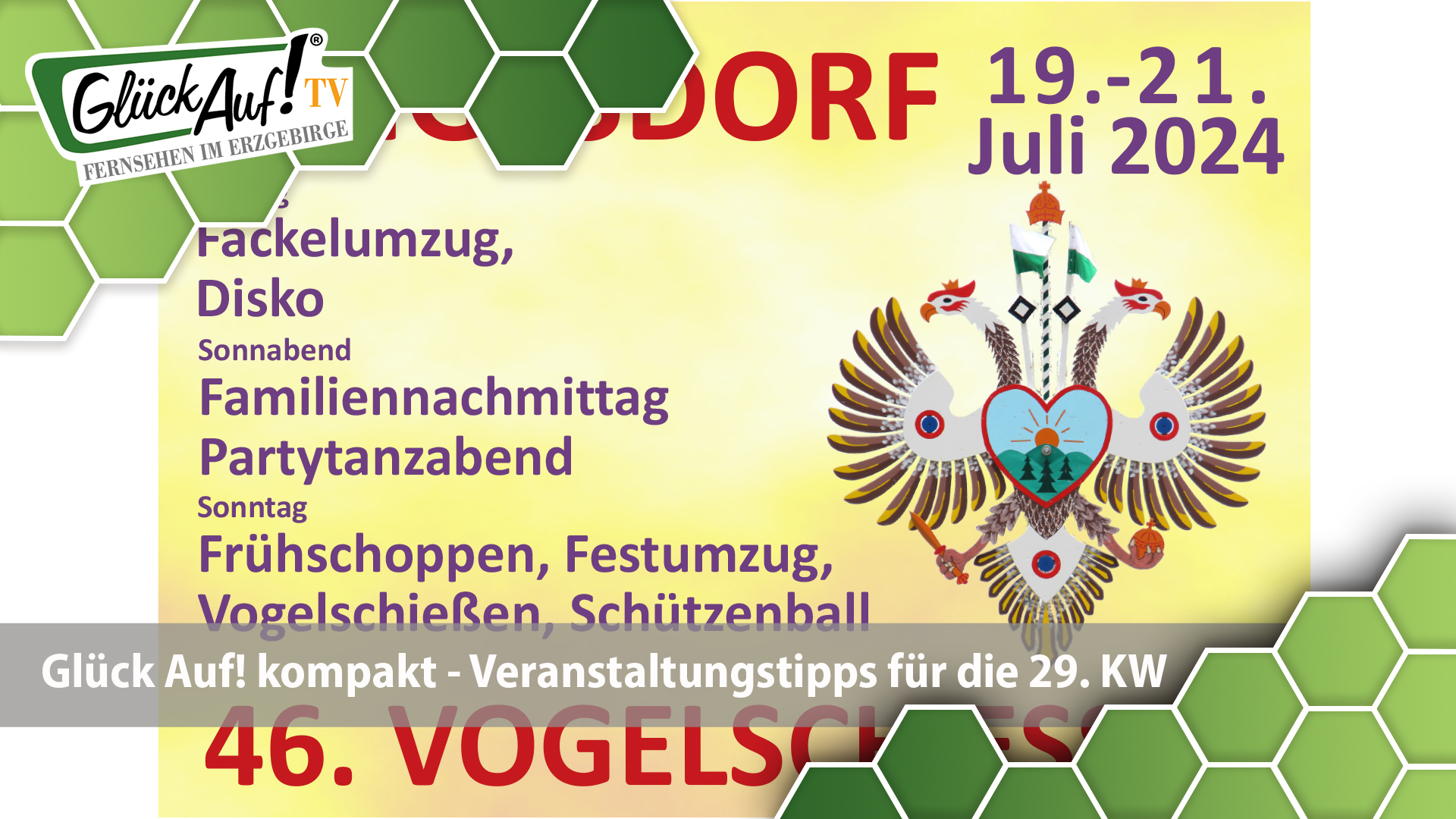 Glück Auf! kompakt für die Woche vom 13. bis 19.07.2024
