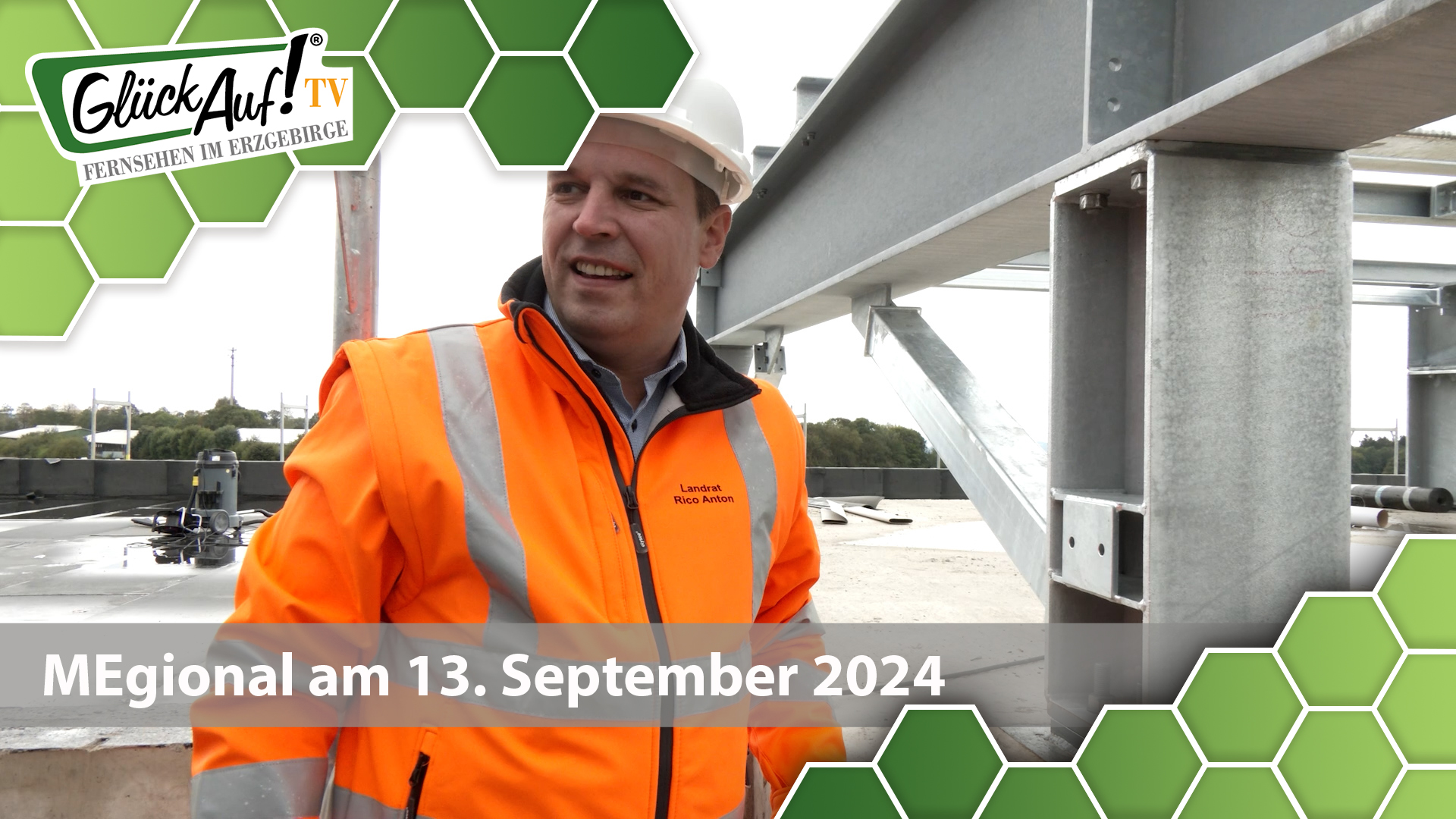 MEgional am 13. September 2024 mit dem Richtfest an der neuen Straßenmeisterei an der Heinzebank