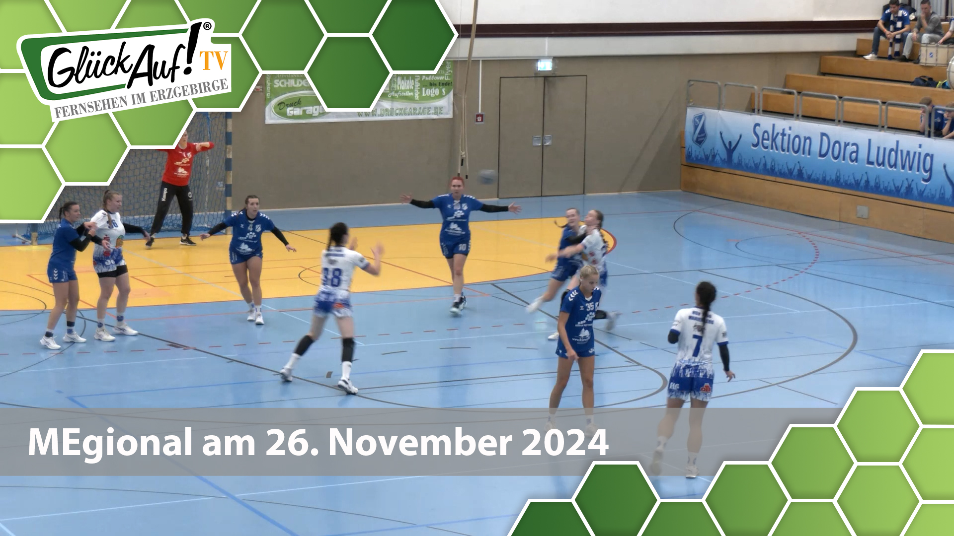 MEgional am 26. November 2024 mit sieg des HSV 1956 Marienberg in Döbeln 