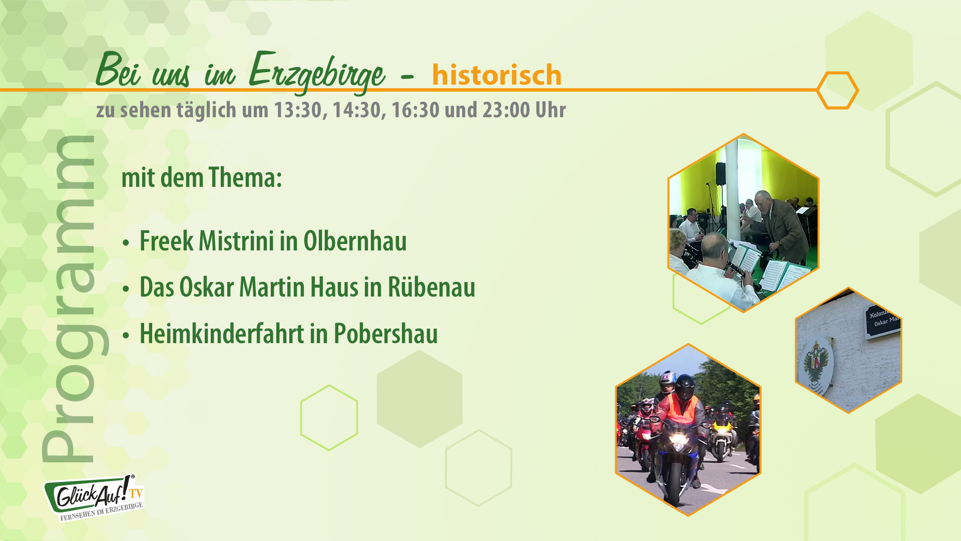 Bei uns im Erzgebirge - historisch vom 03.05. bis 09.05.