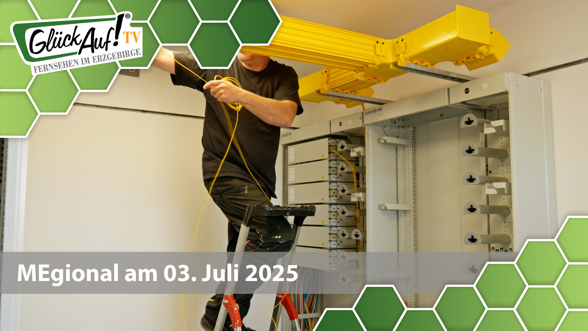 MEgional am 03. Juli 2025 mit dem Thema: Witzschdorf bekommt schnelles Internet