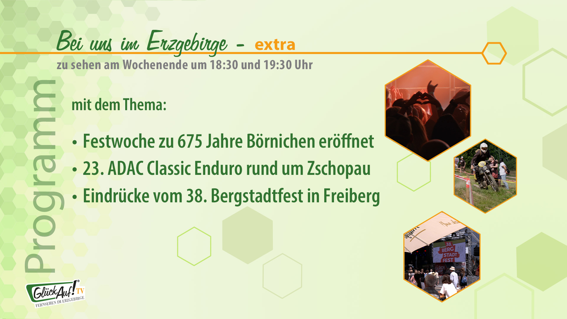 Bei uns im Erzgebirge - extra am 05.07. und 11.07.