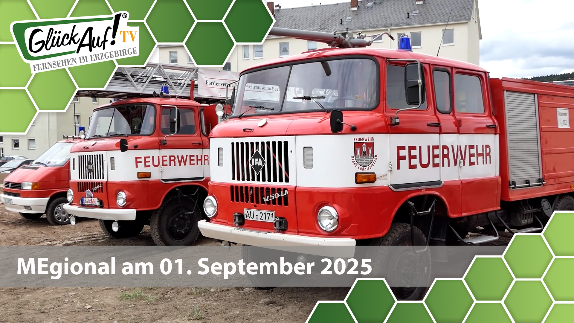 MEgional am 01. September 2025 mit dem Festtag zu 160 Jahre Freiwillige Feuerwehr Lößnitz