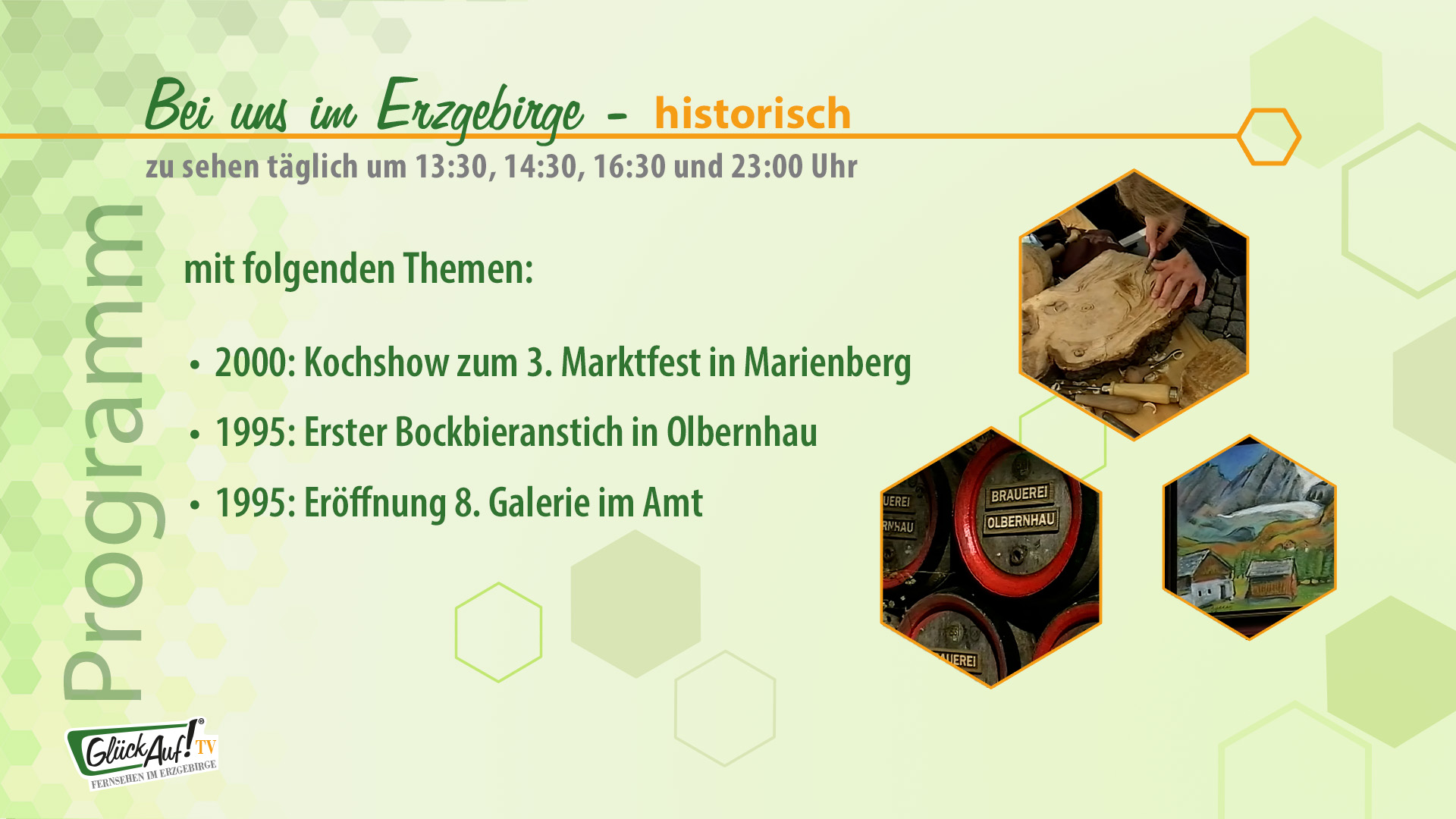 Bei uns im Erzgebirge - historisch vom 18.10. bis 24.10.