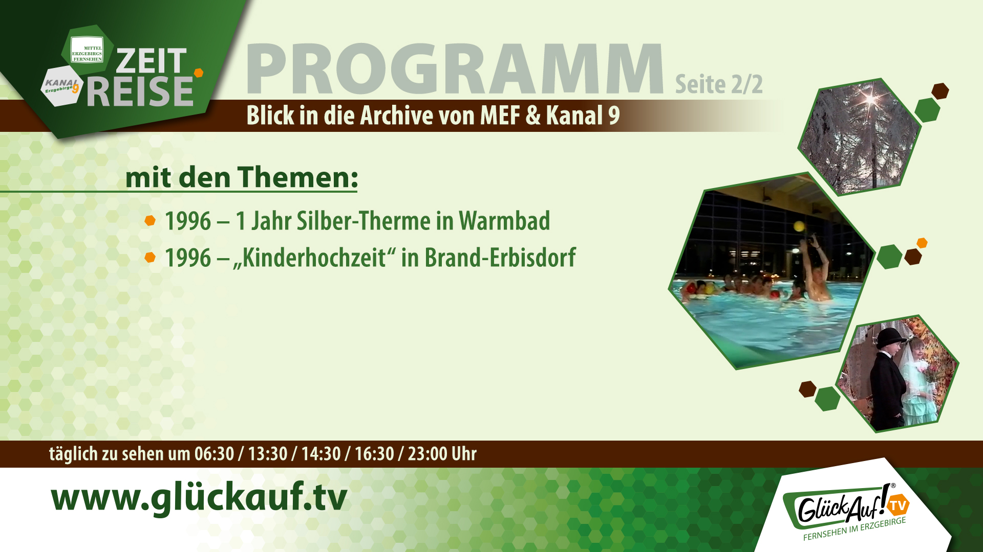 Glück Auf! TV - Zeitreise vom 07.03. bis 13.03. Glück Auf! TV - Zeitreise vom 07.03. bis 13.03.